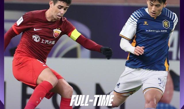 2025世俱杯投注-【亚冠】奥斯卡点射救主魏震染红 海港1比1光州